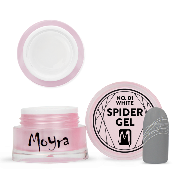 Moyra Spider gel No. 01 White