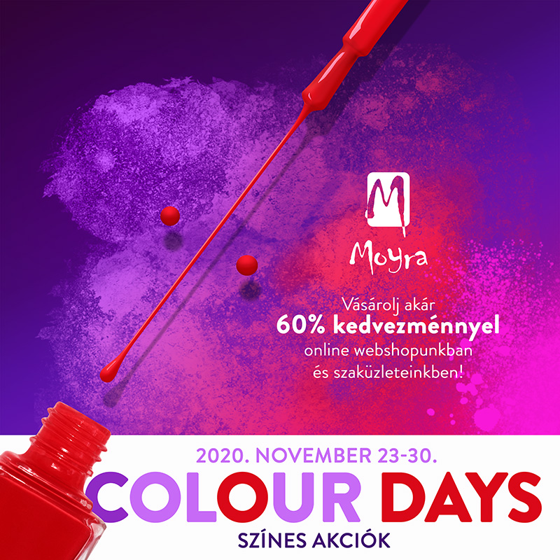 Moyra Colour Days - Színes Akciók