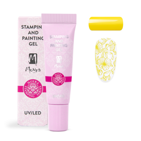 Moyra Stamping and Painting Gel No. 02 Yellow