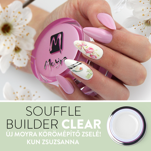 Megérkezett a Moyra Souffle Builder Clear körömépítő zselé!