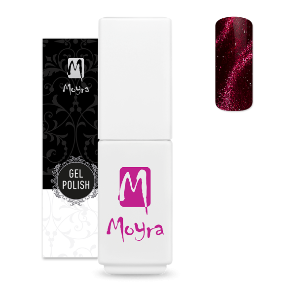 Moyra Mini lakkzselé Magnetic kollekció 504 Burgundy red