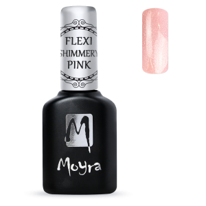 Moyra Lakkzselé Flexi Base - Shimmery Pink