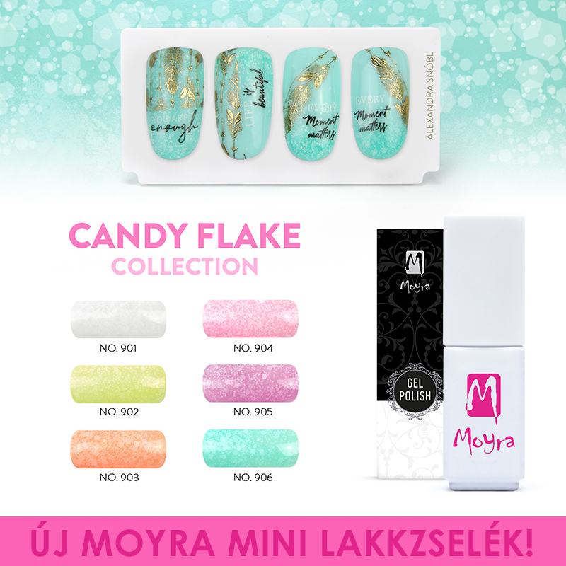 Mini Lakkzselé Candy Flake kollekció