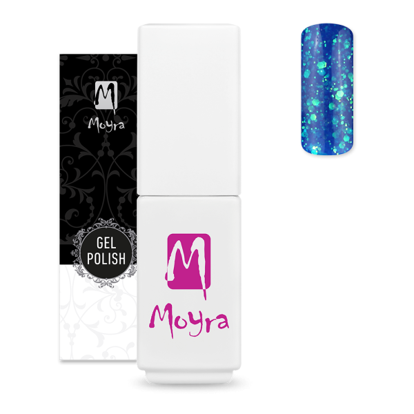 Moyra Mini lakkzselé Glitter Mix kollekció 408