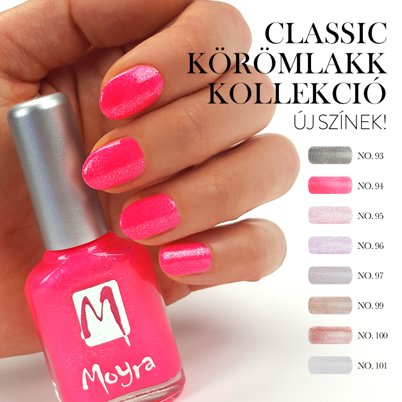 Új színekkel bővült a Moyra Classic körömlakk kollekció!
