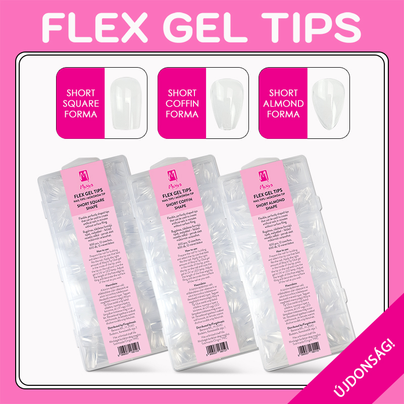 Újdonság! Moyra Flex Gel Tips