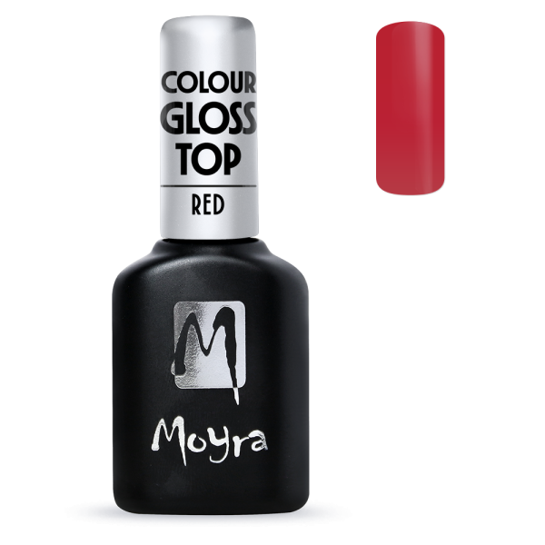 Moyra Colour gloss fedőzselé No. 03 Red