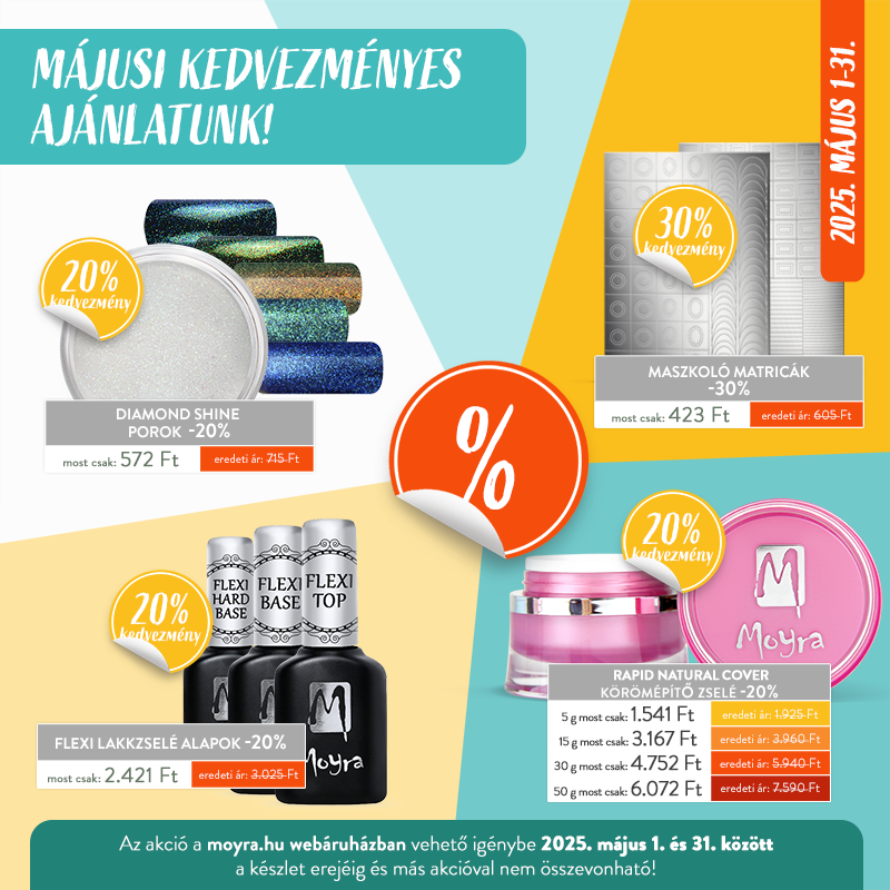 Májusi kedvezményes ajánlatunk!