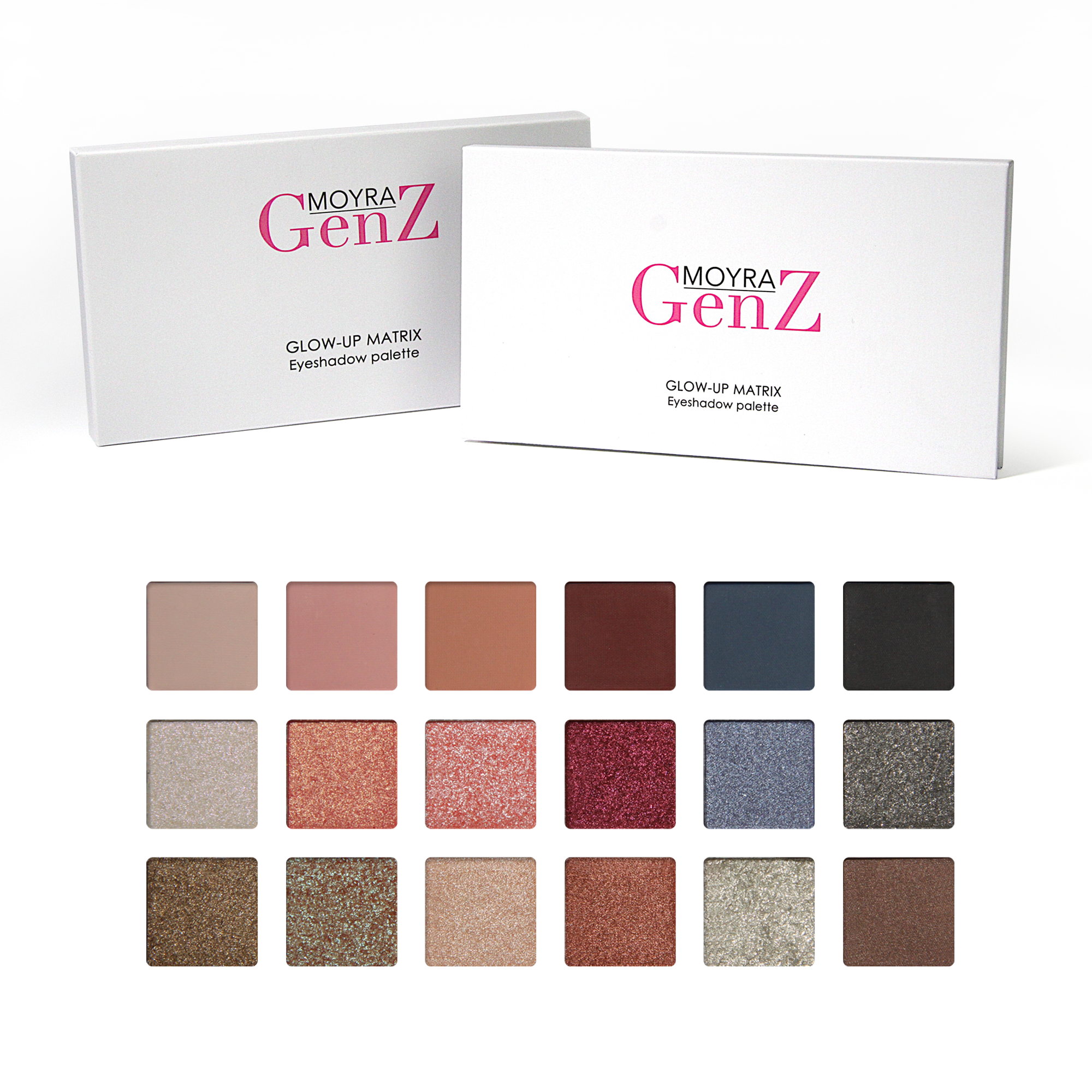 Glow-Up Matrix Szemhéjpúder paletta Glow-Up Matrix Szemhéjpúder paletta