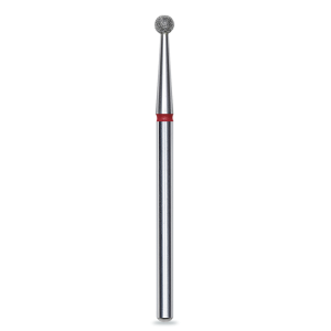 Staleks BALL EXPERT Gyémánt gömb csiszolófej, finom (PIROS) 2.5 mm