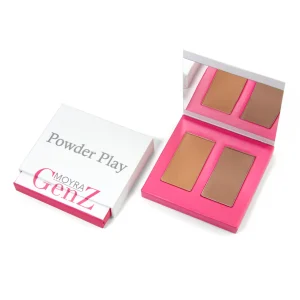 Moyra GenZ Powder Play SKIN SHADY Kontúr&Bronzer duó paletta