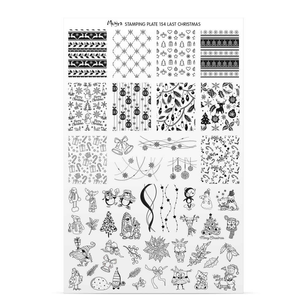 Moyra Mintatervező ív nyomdalemezhez No. 154 Moyra Mintatervező ív nyomdalemezhez No. 154