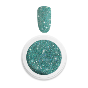 Moyra Spotlight Reflective Powder No. 09 Turquoise kisebb szemcséjű